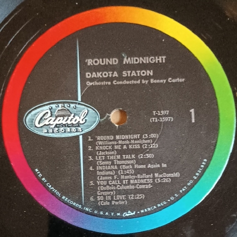 Dakota Staton 'Round Midnight Vinyl Record